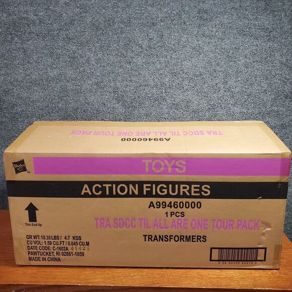 Knights Of Unicorn Transformers Till All Are One Tour 2014 NFS Original Box SDCC - Picture 2 of 8